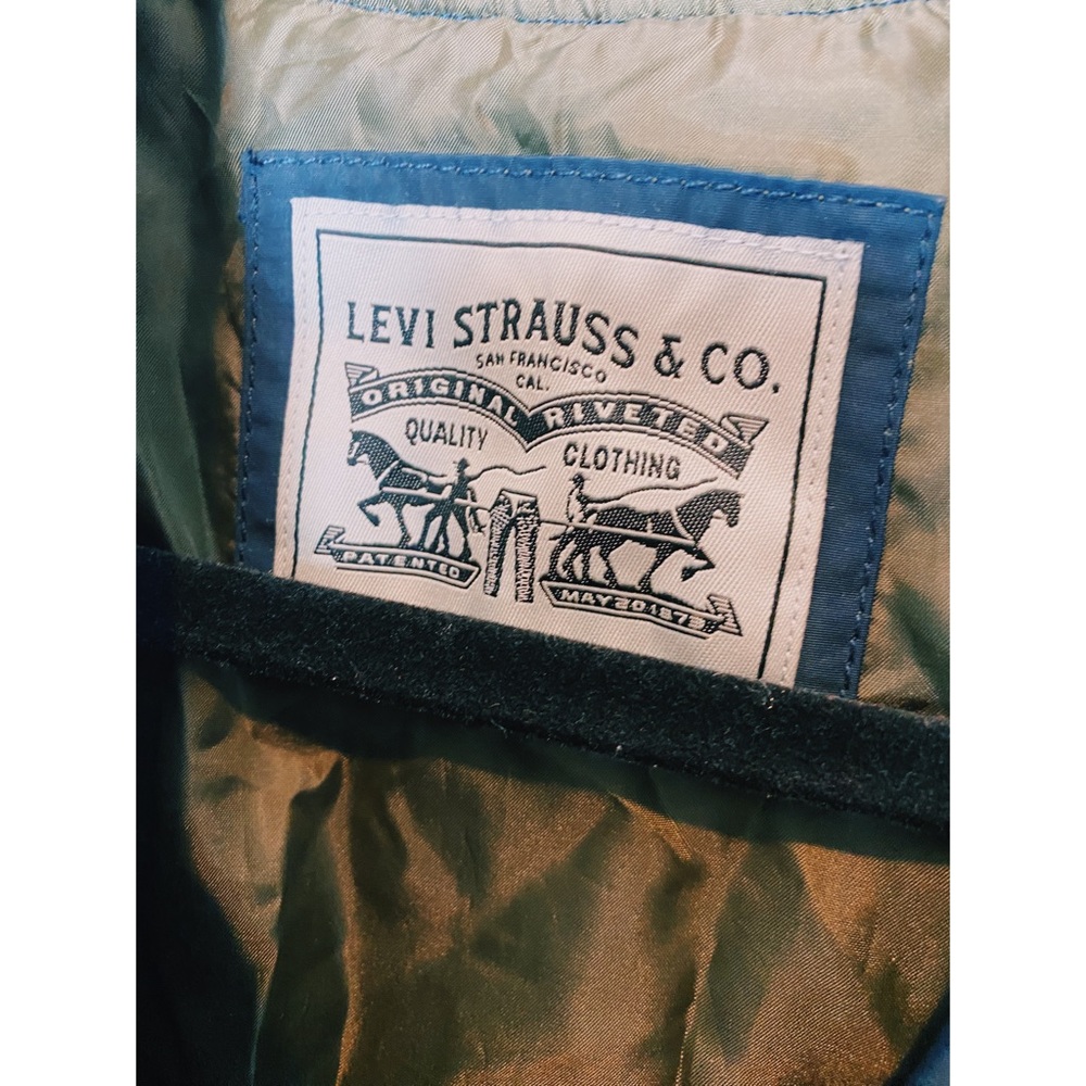 Levi’s Flight Bomber Jacket in Navy Size M - Picture 10 of 16